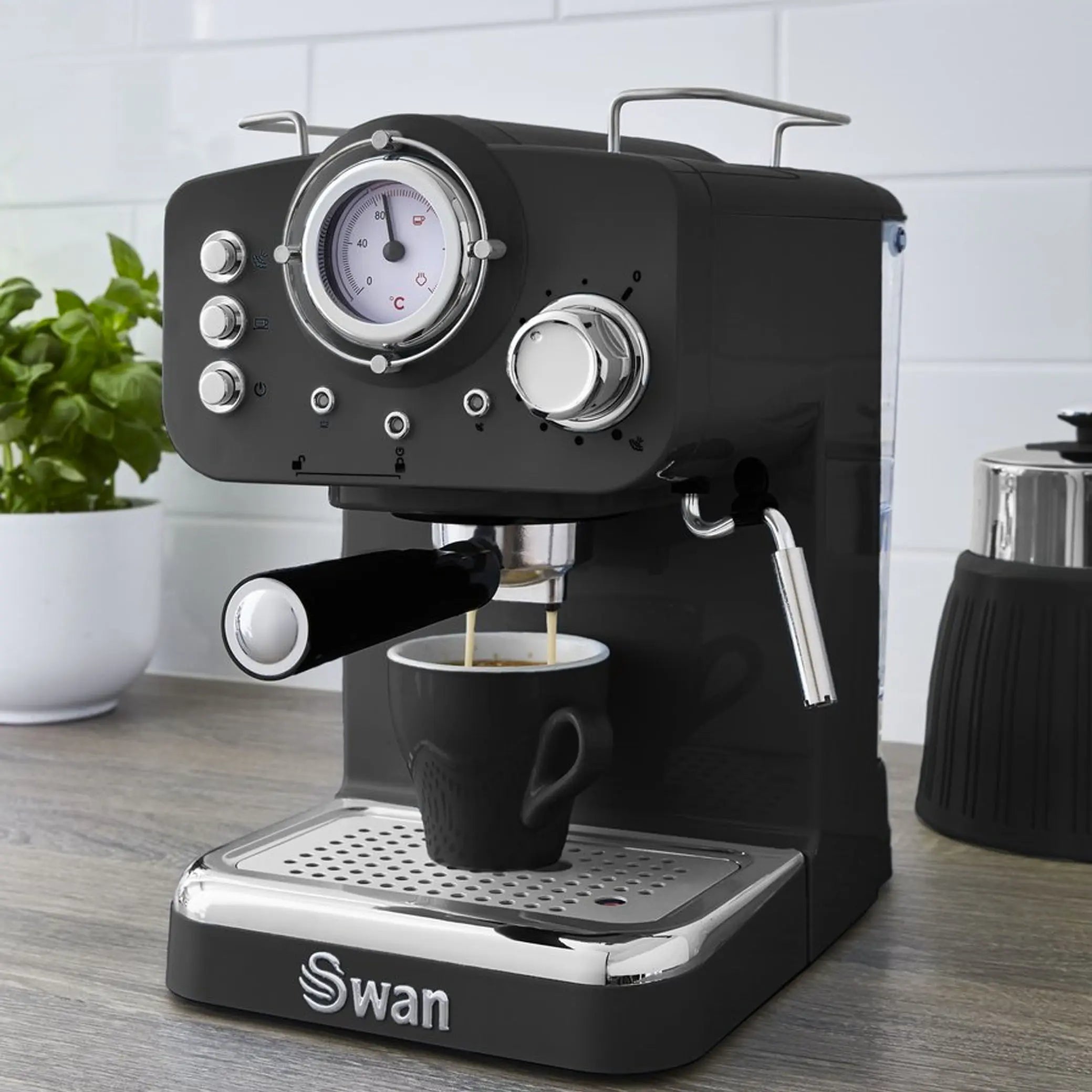 SWAN Retro Espresso kaffivél