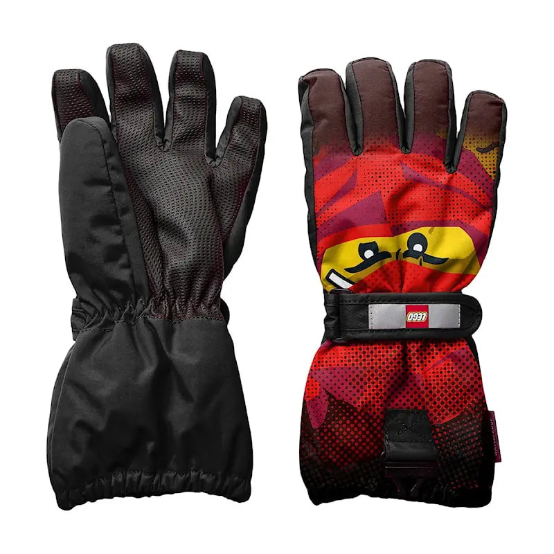 LWAGAN 807 - GLOVES W/MEM.-Red
