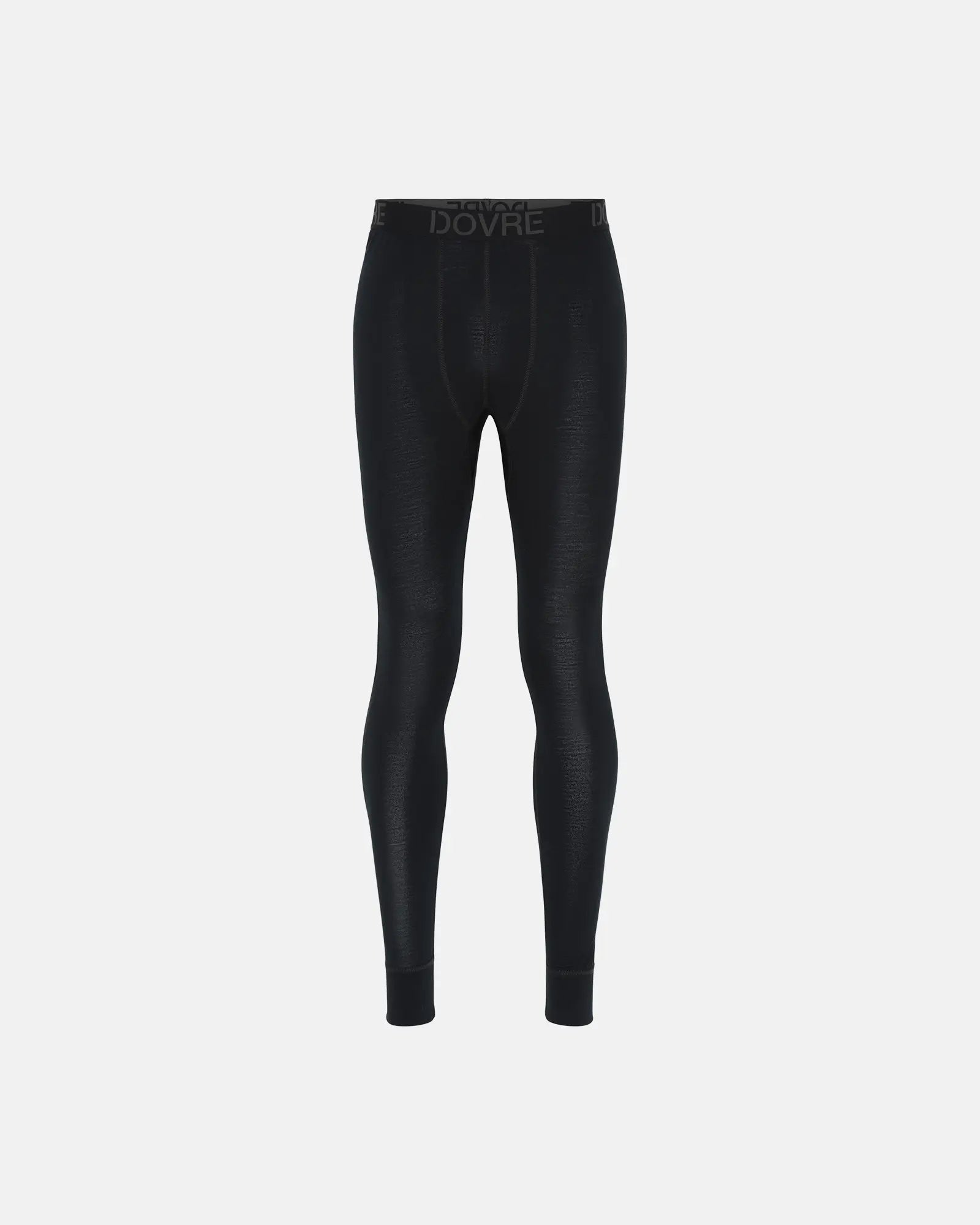DOVRE wool long johns single (Black)