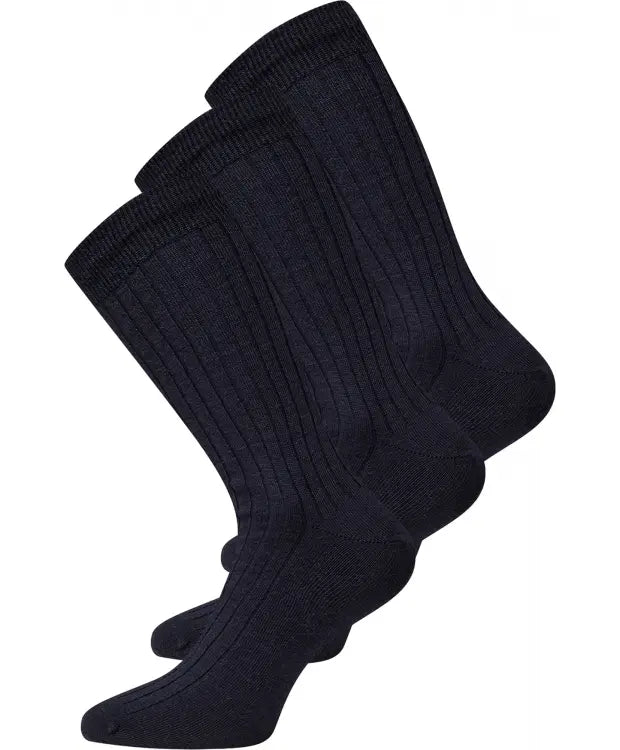 OCC socks wool 3 pack - premium wool blend socks for everyday wear, durable comfort