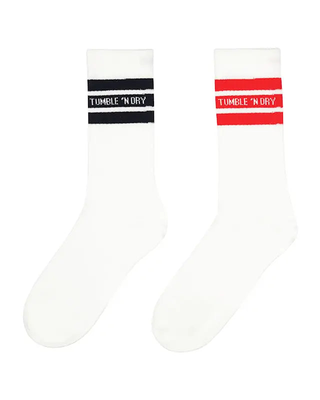 TND Tumble Socks 2-pack-flame scarlet