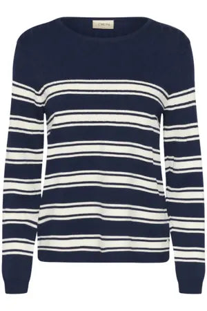 CRVillea Pullover-Navy Blazer Stripe