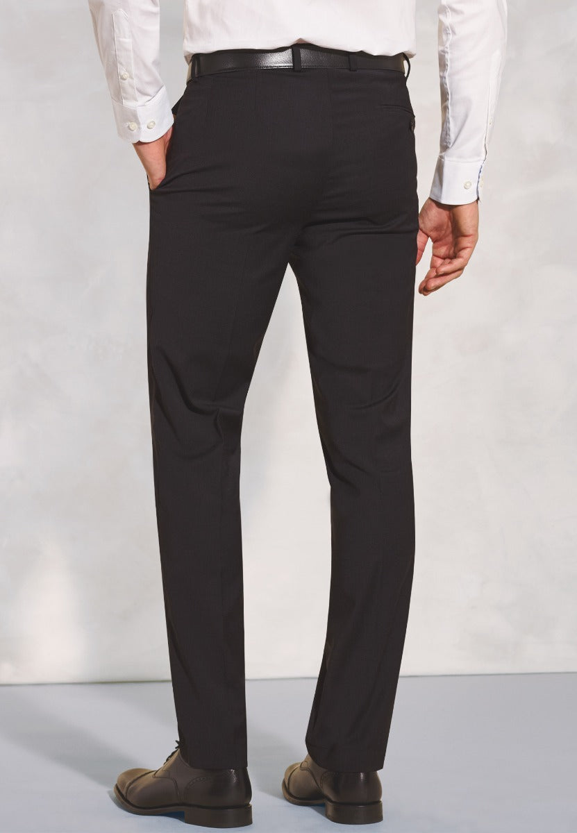 Brook Taverner Herrabuxur Cassino Slim Fit, Kolgrár