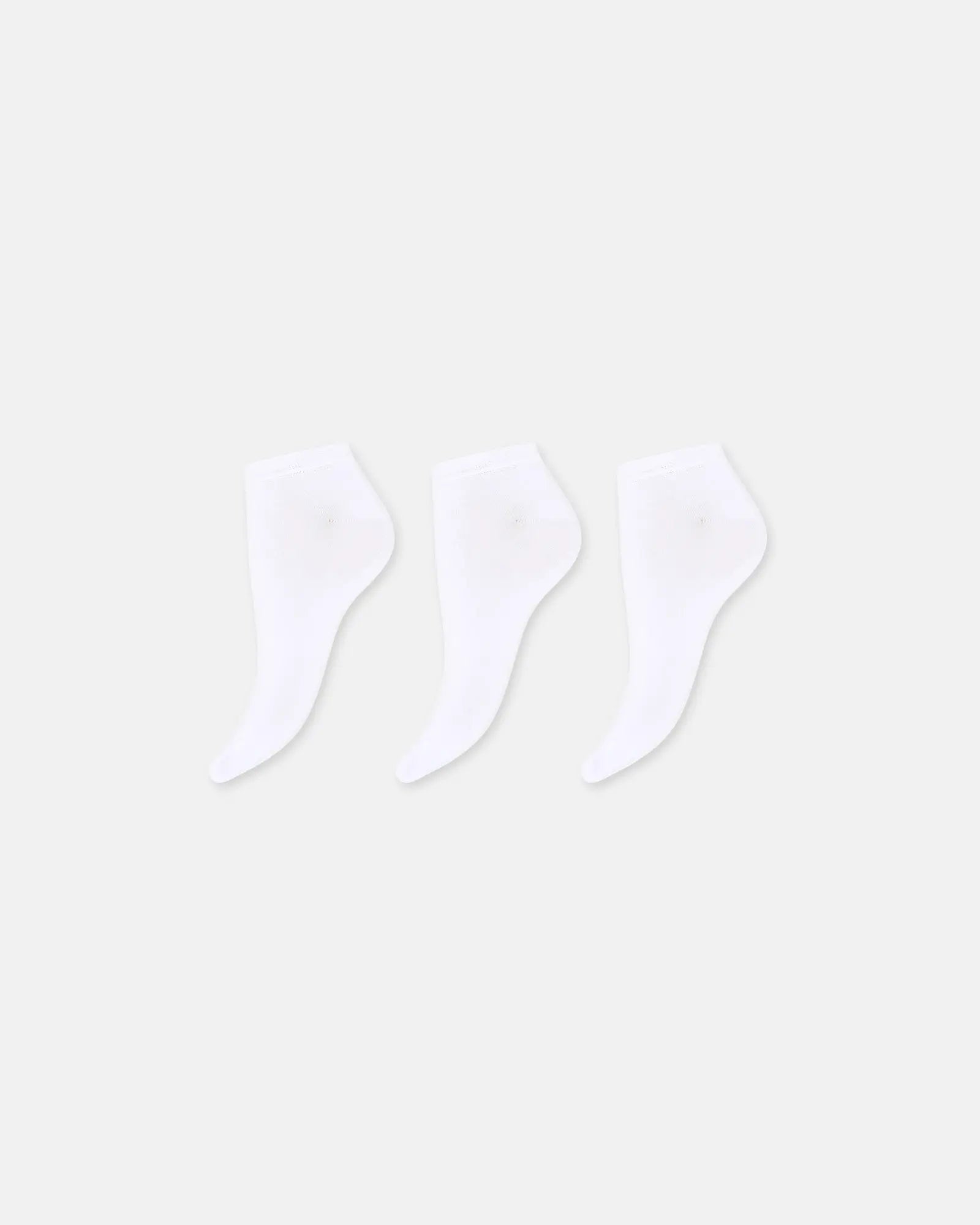 DECOY sneaker socks bamboo 3-pack (White)