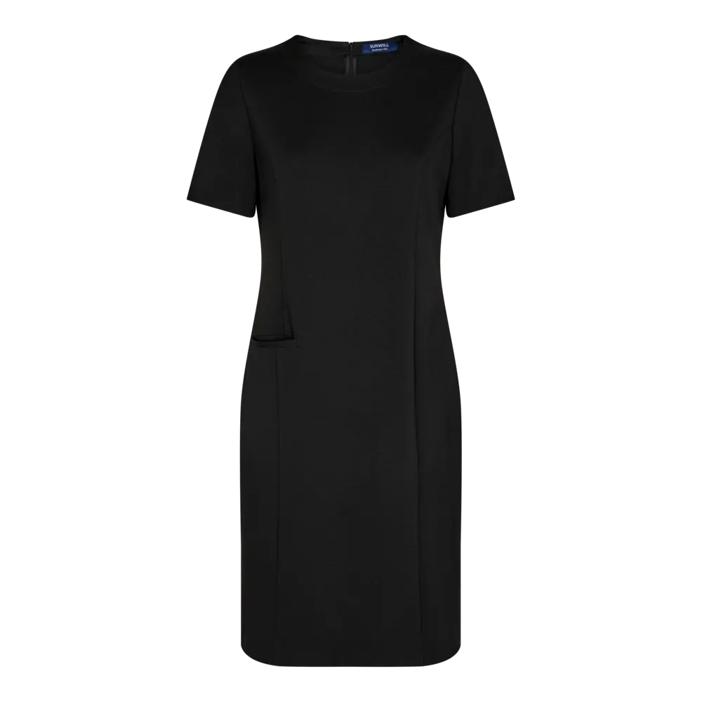 Extreme Flexibility Regular Fit Dress (Black)