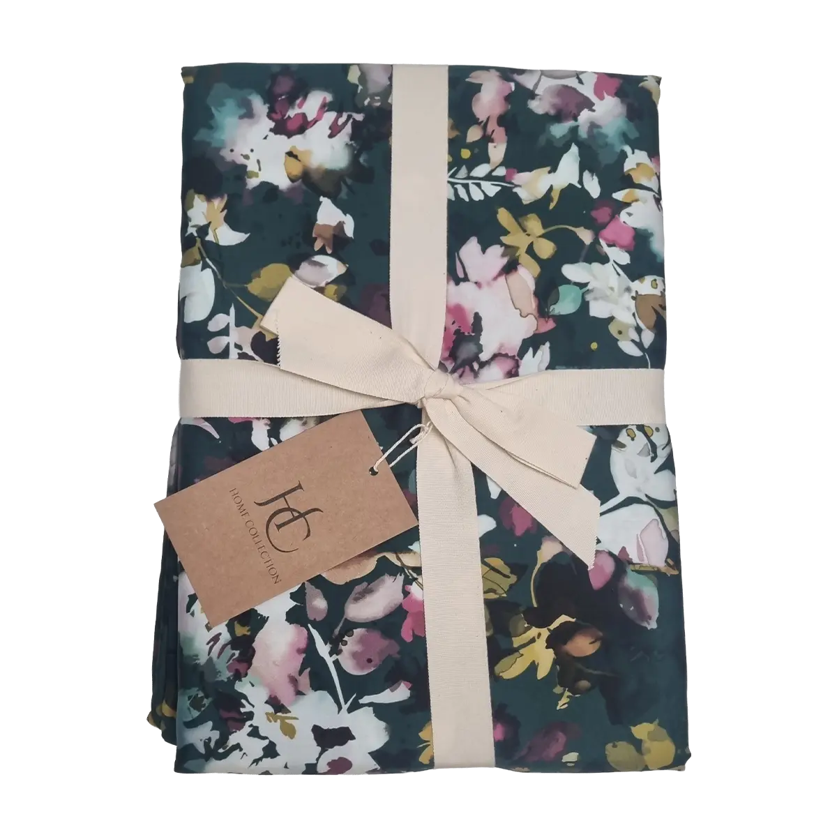 Dark Green Floral (sv 140*200 kv 50*70)