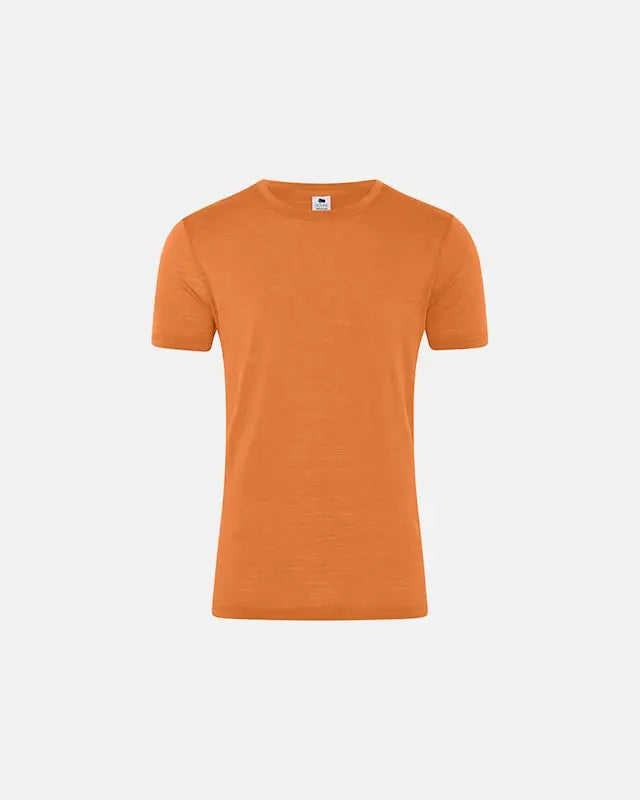 DOVRE Mens Wool Light T-Shirt 140g (Orange)