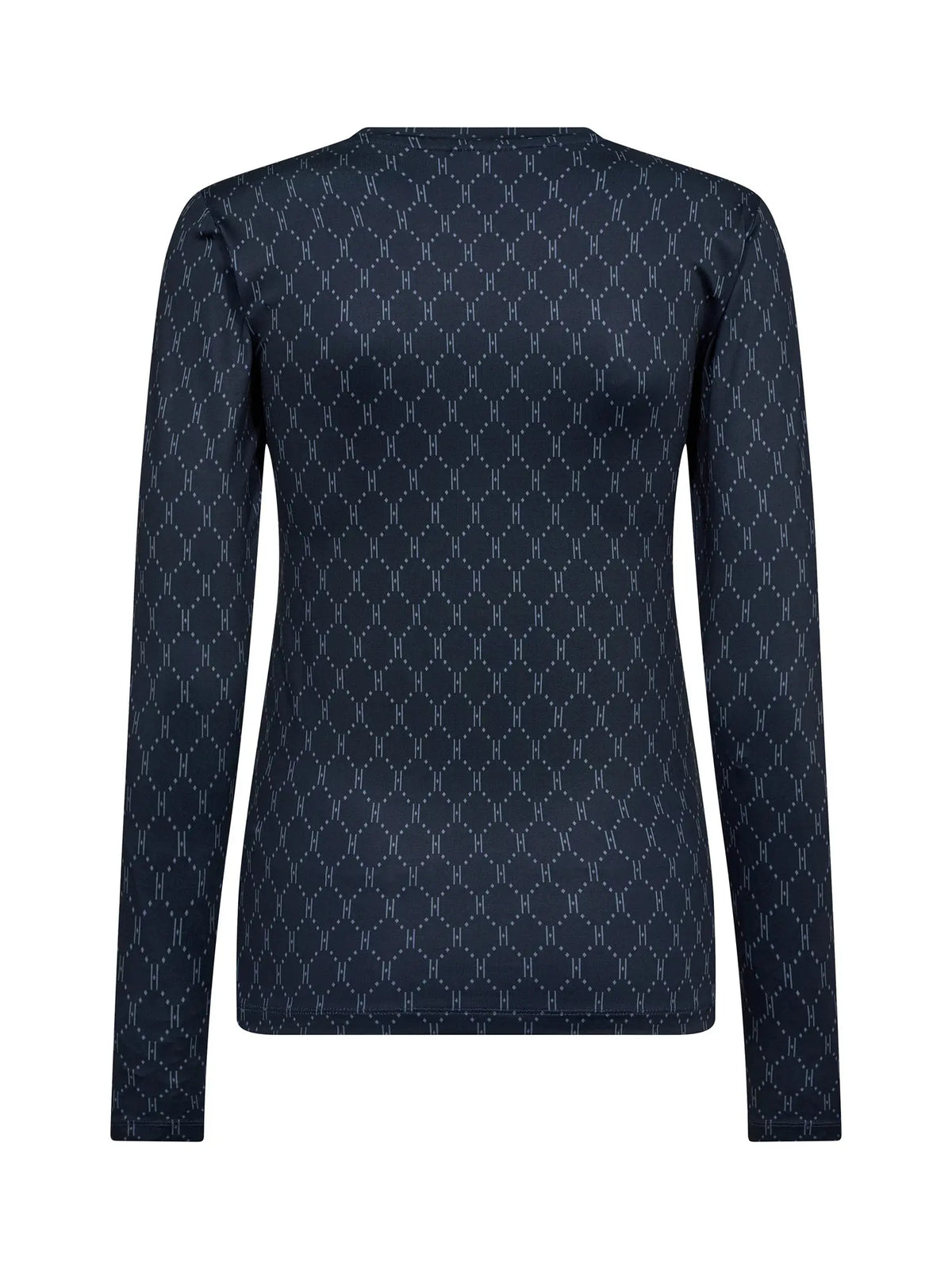 HYPETHEDETAiL printed blouse (Navy)