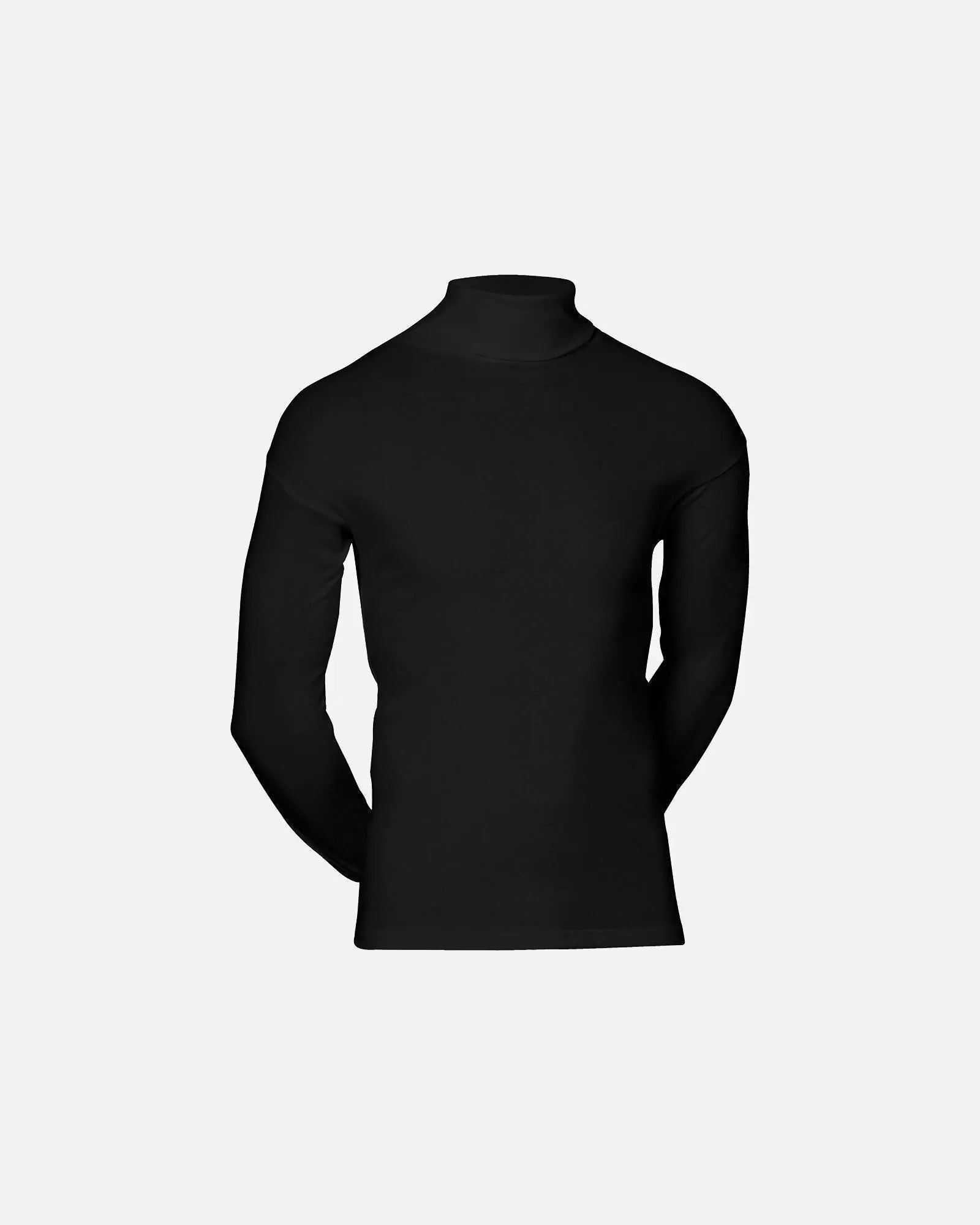 JBS roll neck shirt (Black)