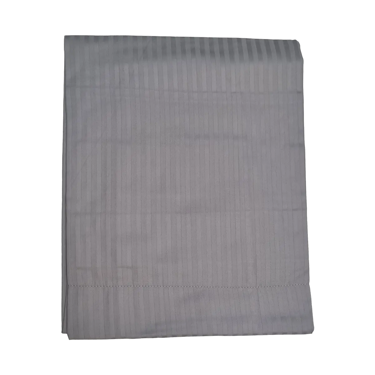 Satín 0,5 stripe koddaver Grey 300TC