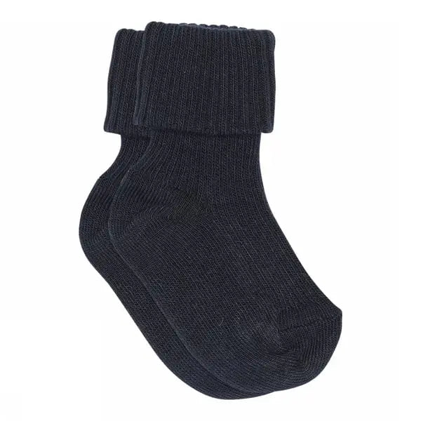 Cotton rib socks in soft breathable knit for everyday comfort and gentle wear