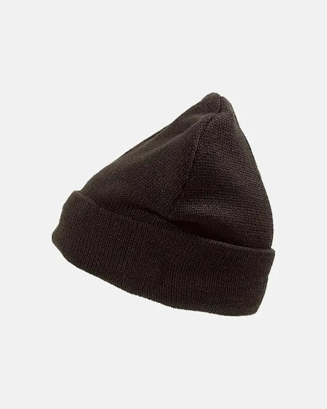 Knitted Hat With Thinsulate (Black)