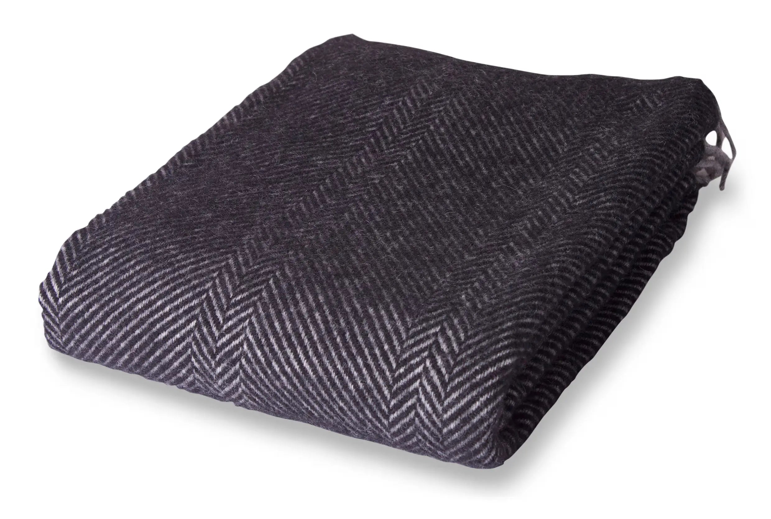 Arctic Ullarteppi Herrinbone Black (130x200)