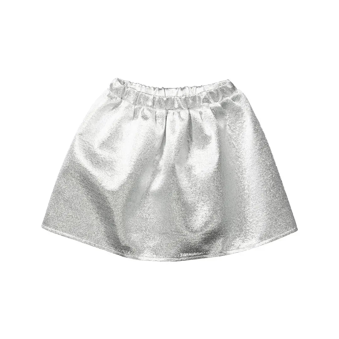 Skirt No. 202-Blue glitter