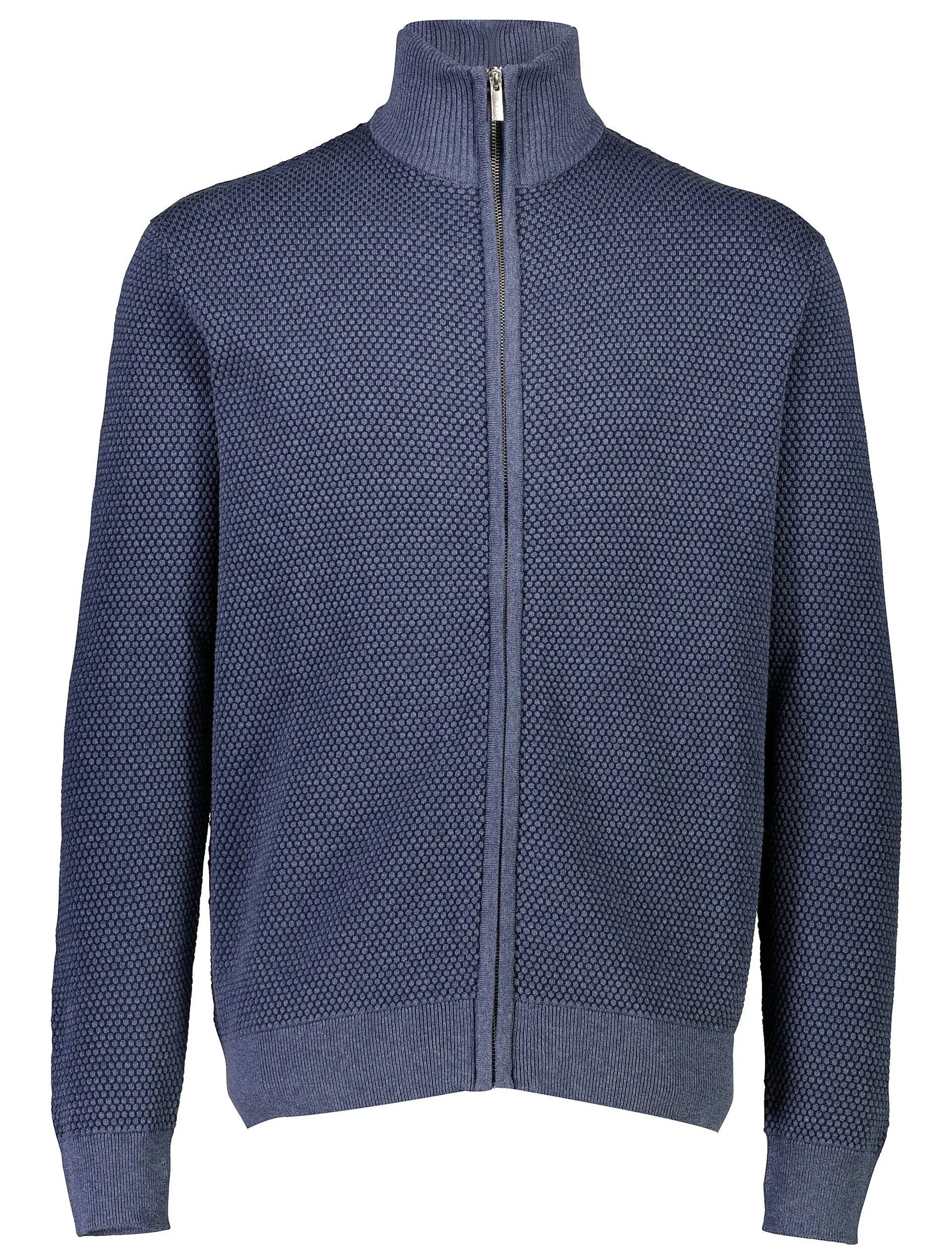 Pearl knit cardigan-NAVY