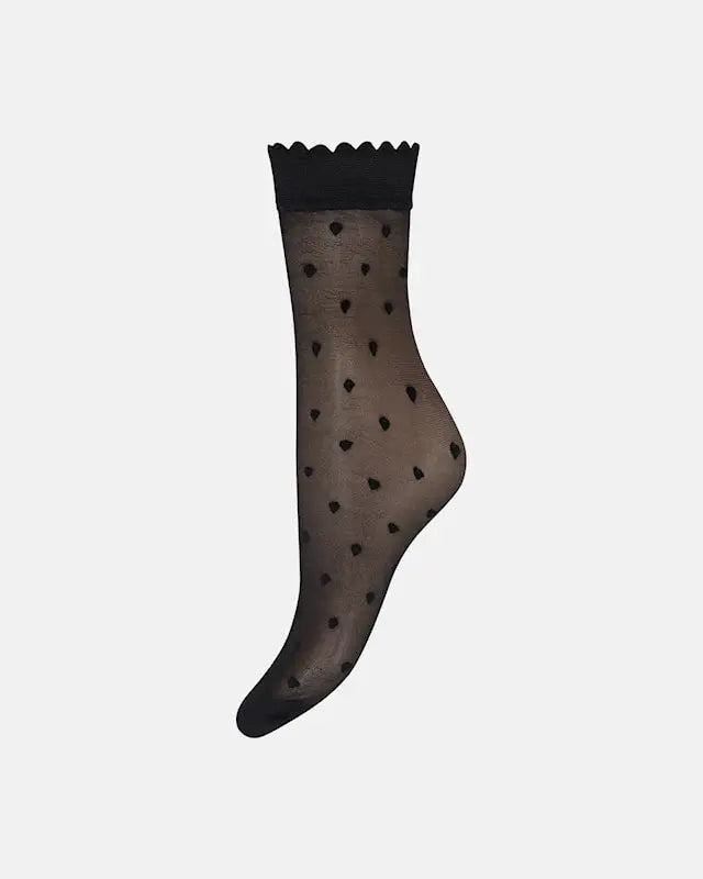 HYPETHEDETAiL ankle dots 30d-Black