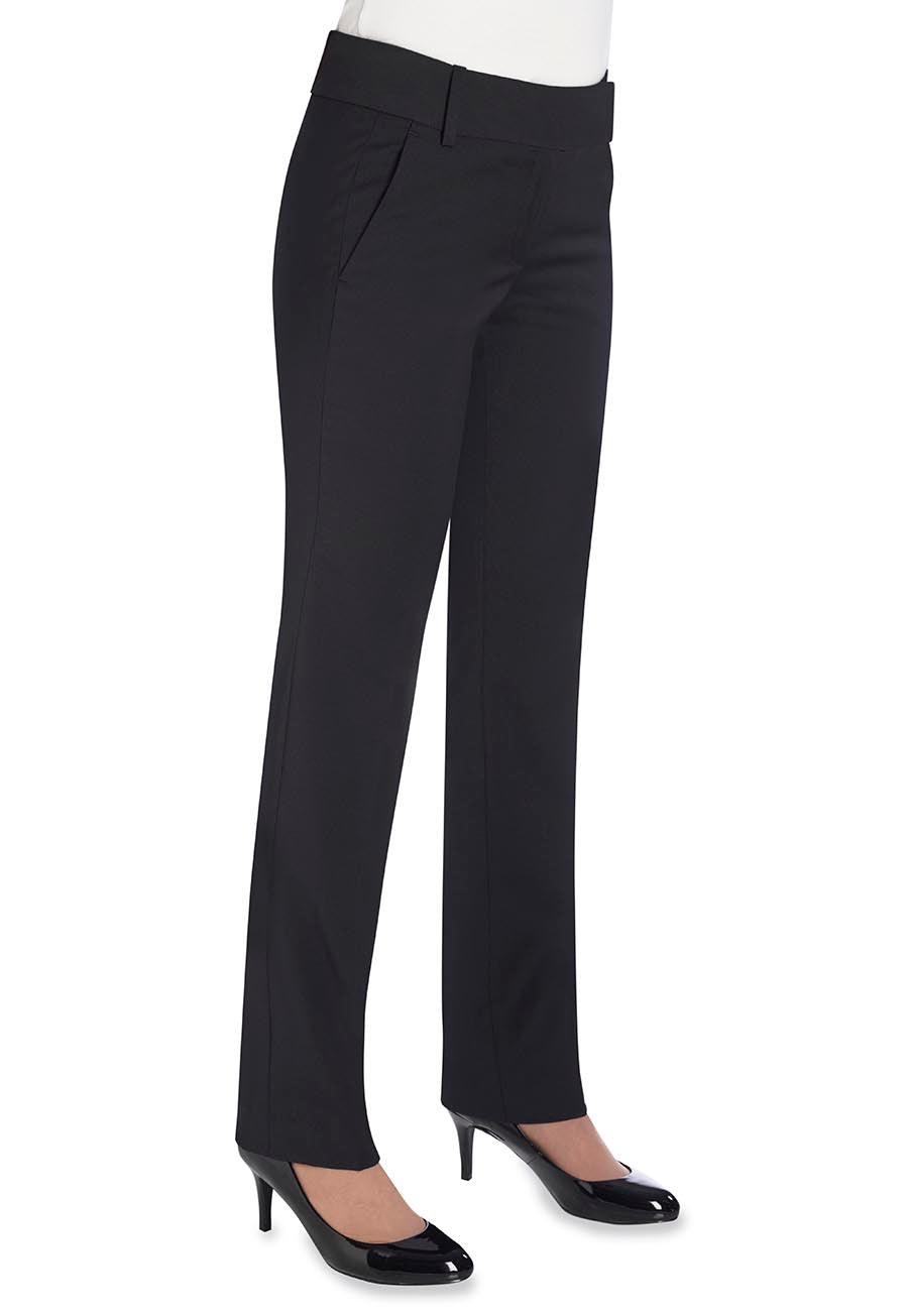 Brook Taverner Dömubuxur Genoa Tailored Leg, Svartur