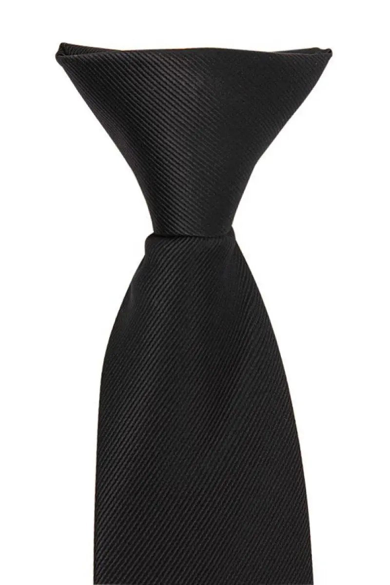 Connexion Tie Einkennisbindi Uniform Clip, Svartur