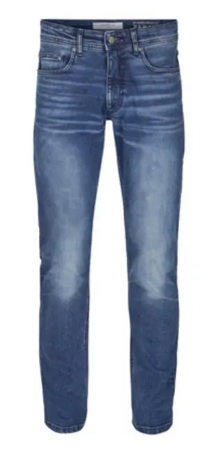 Super Stretch Jeans Fitted Fit, Medium Blue