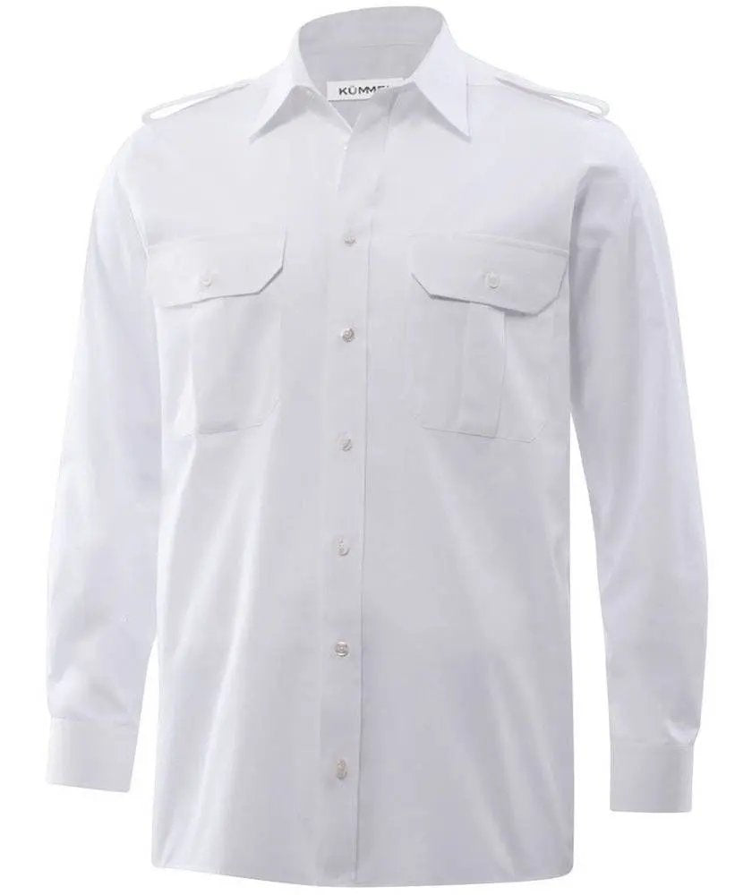 Bosweel Herraskyrta Uniform Classic Fit, Hvítur
