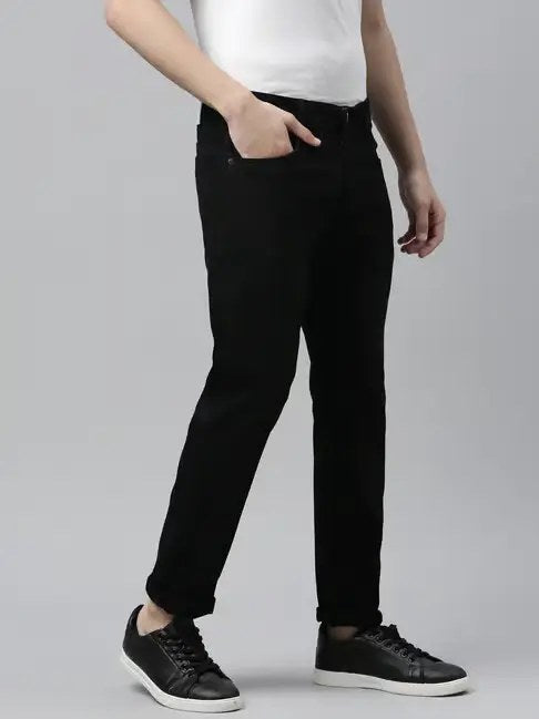 Shine Original Slim Fit Gallabuxur, Svartur
