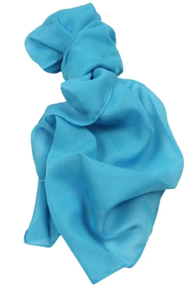 Dame chiffon tørklæde (Turquoise)