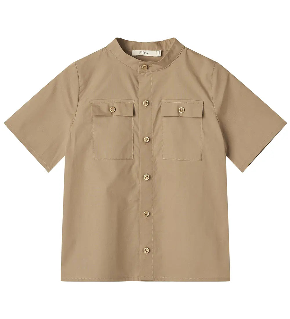 FLIINK - BANJO SHIRT (TIGERS EYE)