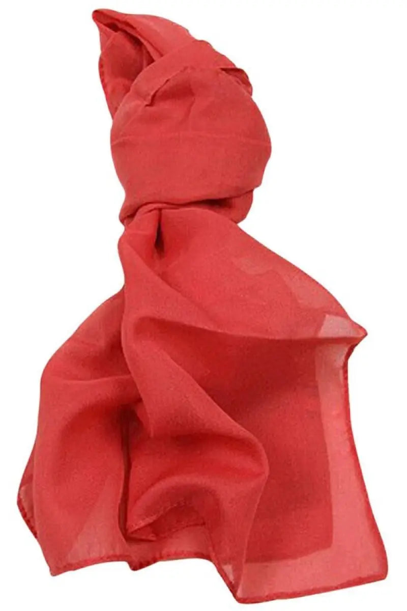 Dame chiffon tørklæde (Red)