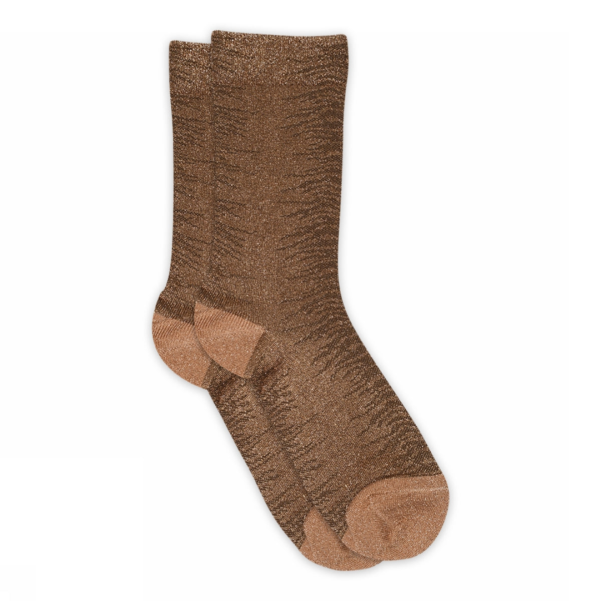 Ulla Glitter Women's Socks — Sparkle Crew Socks with Comfortable Stretch and Soft Fabric