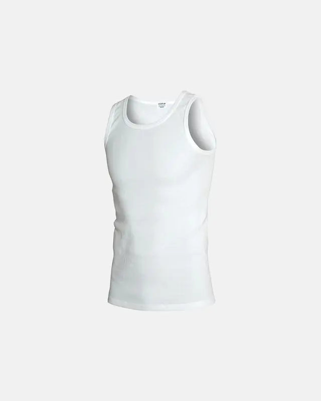 Singlet 100% bómull (White)