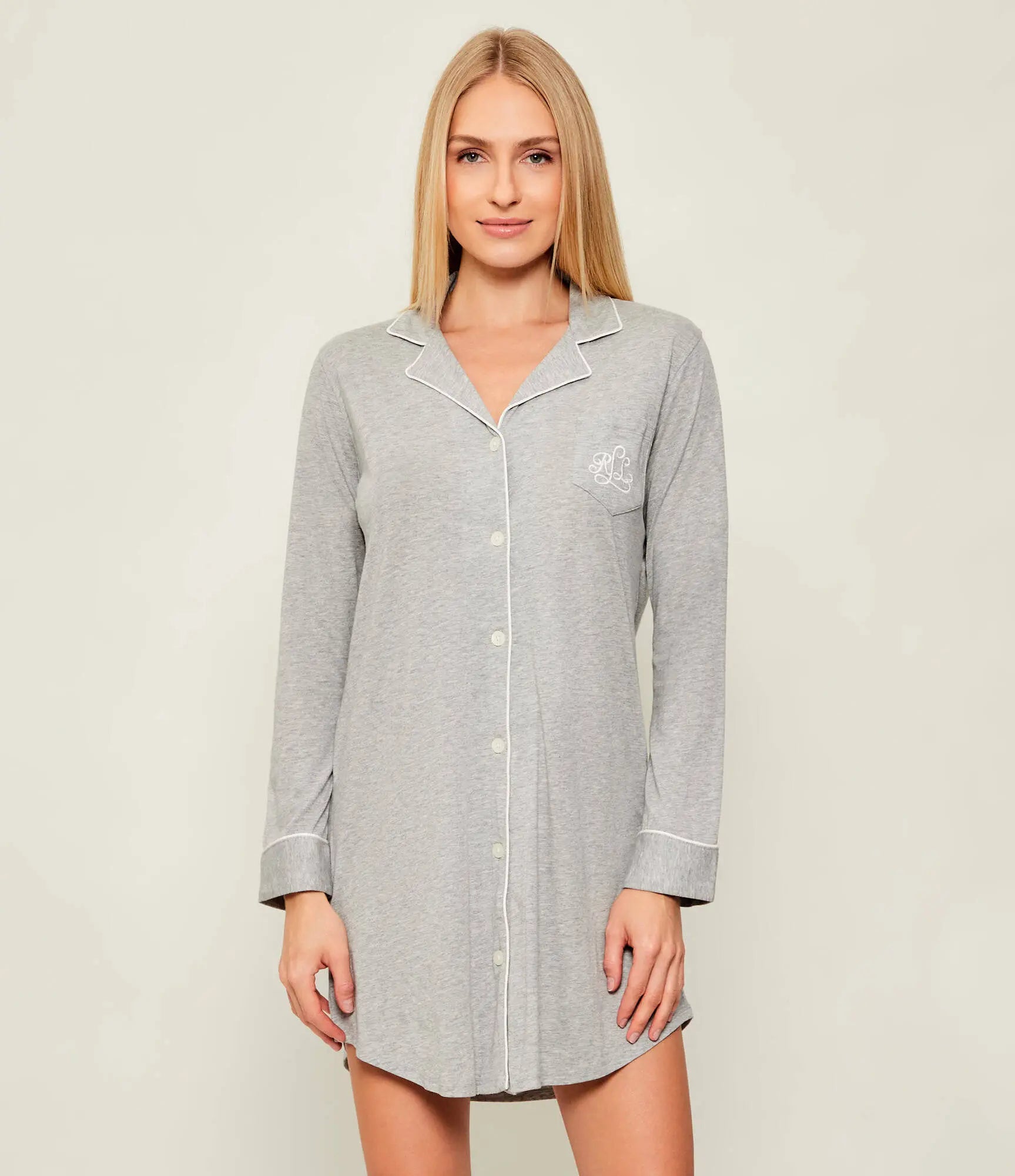 LRL Náttskyrta Grá