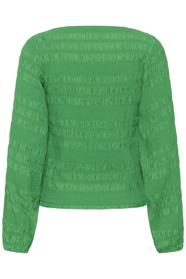 Kaffe KOURTNEY blússa, Bright Green, vara aftan