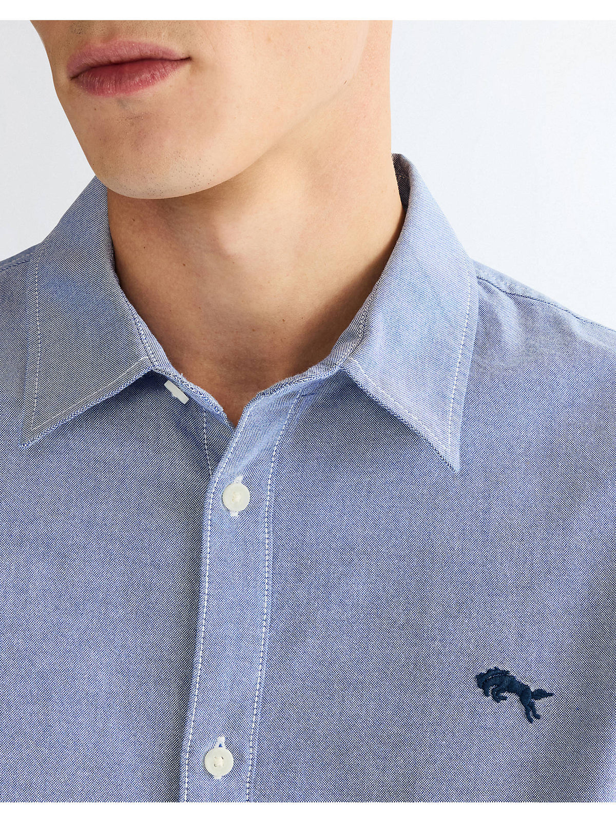 Wrangler Oxford Skyrta, Blár