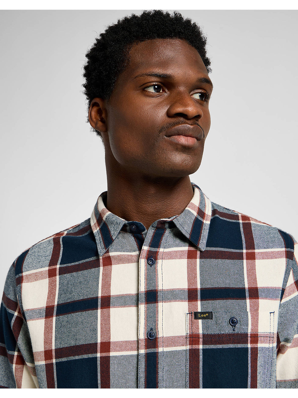 Lee Leesure Skyrta, Blár