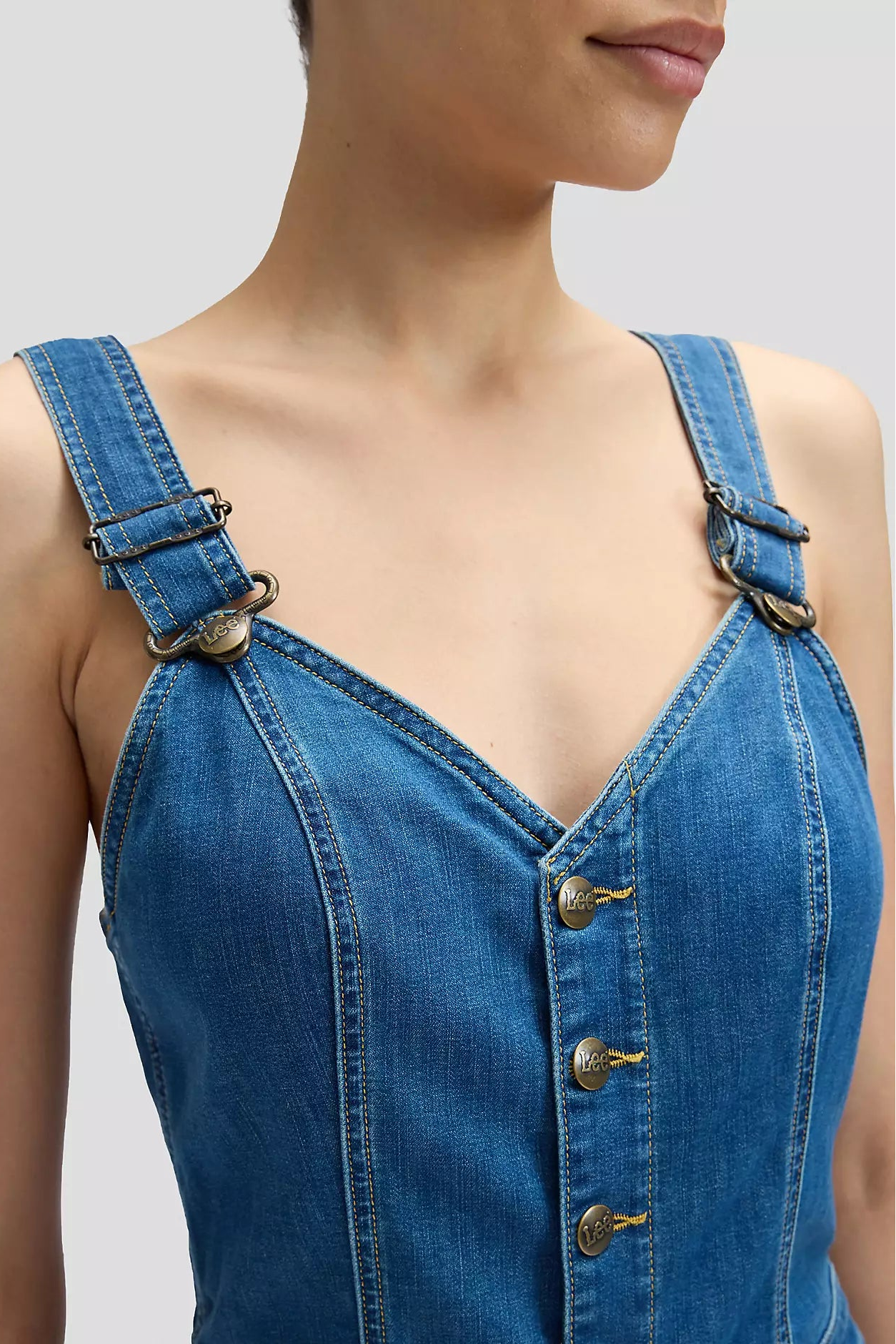 CUT OUT JUMPSUIT BLUE ARROW Gallasamfestingur
