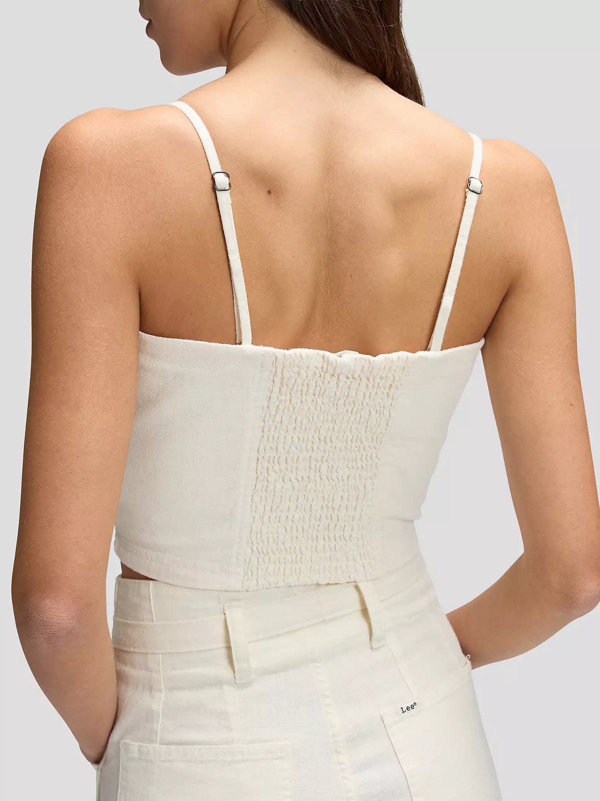 STRAPPY TANK NATURAL Toppur