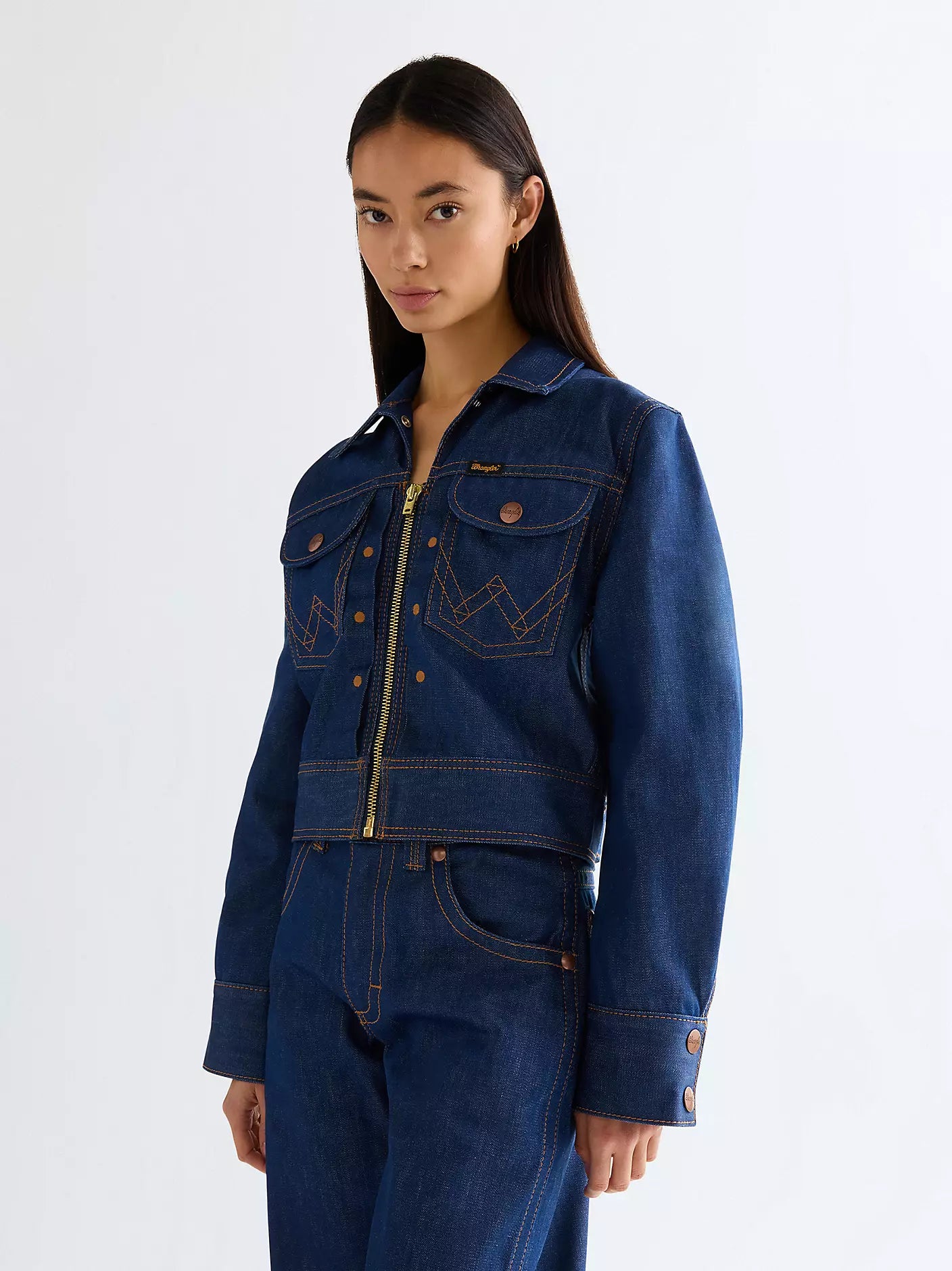 SUPER WRANGLER JACKET RAW Gallajakki