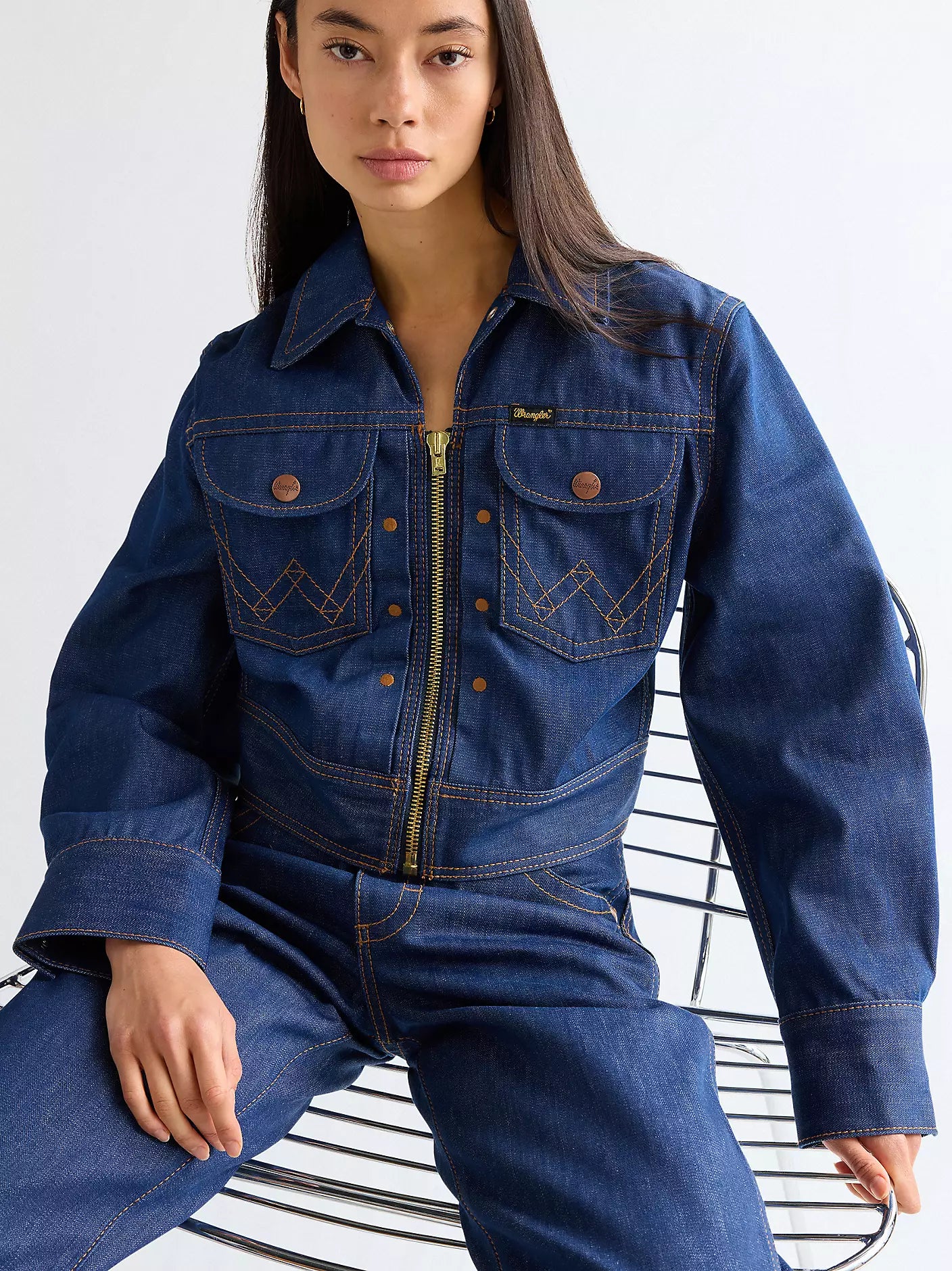 SUPER WRANGLER JACKET RAW Gallajakki