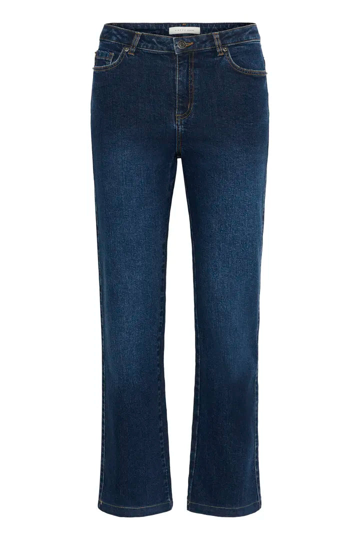 KAmaris Reg Fit Jeans-Dark Blue Denim