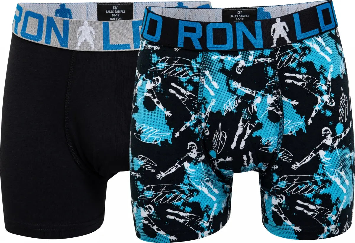 CR7 Boys Trunk 2-pack. (Black)
