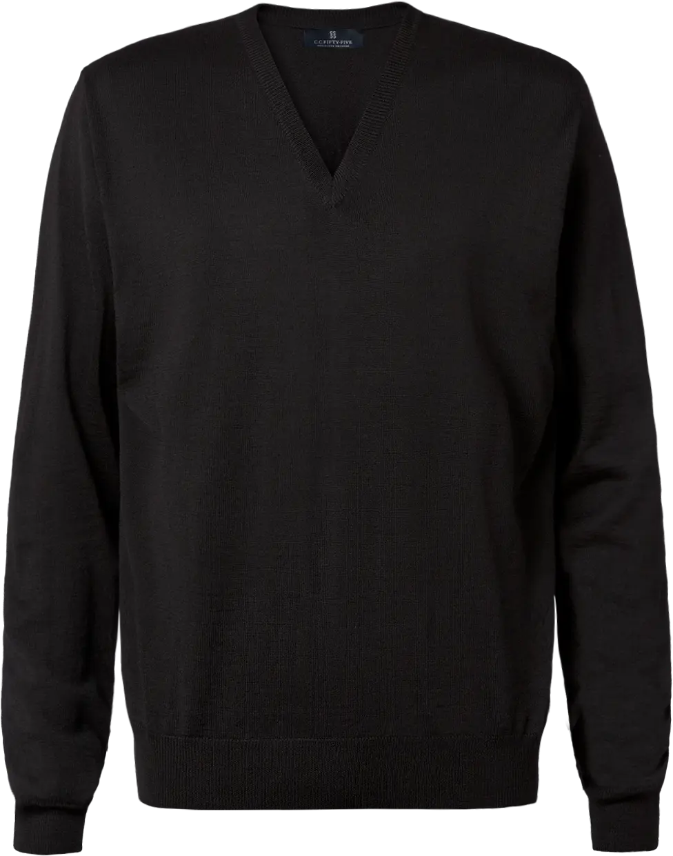 Copenhagen Pullover V Neck (Black)