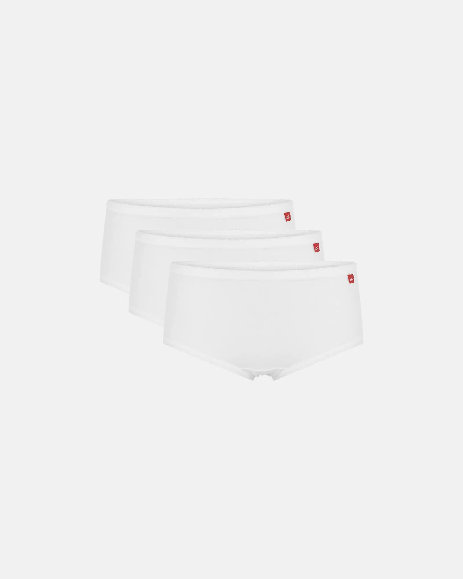 Dame Hipster 3-pack (White)