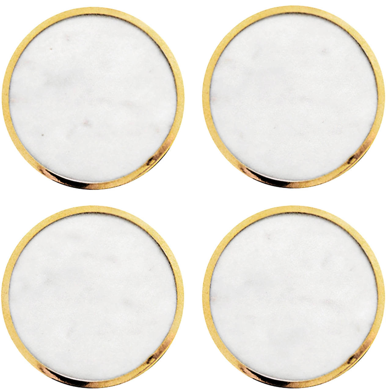 Coasters - Marble & Brass