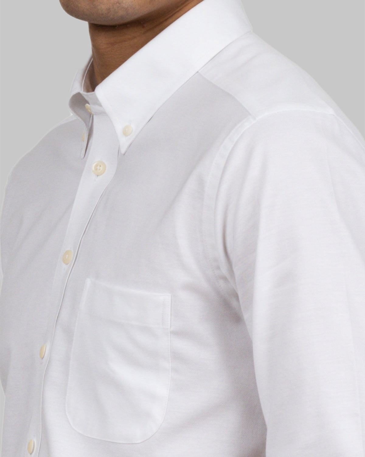 J.Harvest & Frost Skyrta Yellow Bow 54 Slim fit, Hvítur