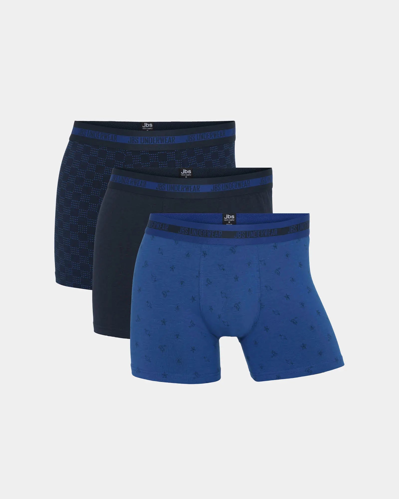 JBS 3-pack tights bamboo (Blue)