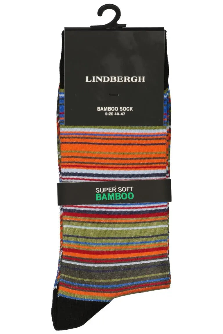 Lindbergh - Bamboo sock (Multi Stripe)