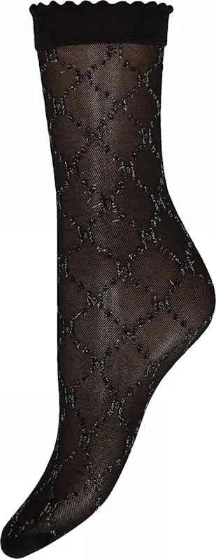 HYPETHEDETAiL socks logo 25app-Silver