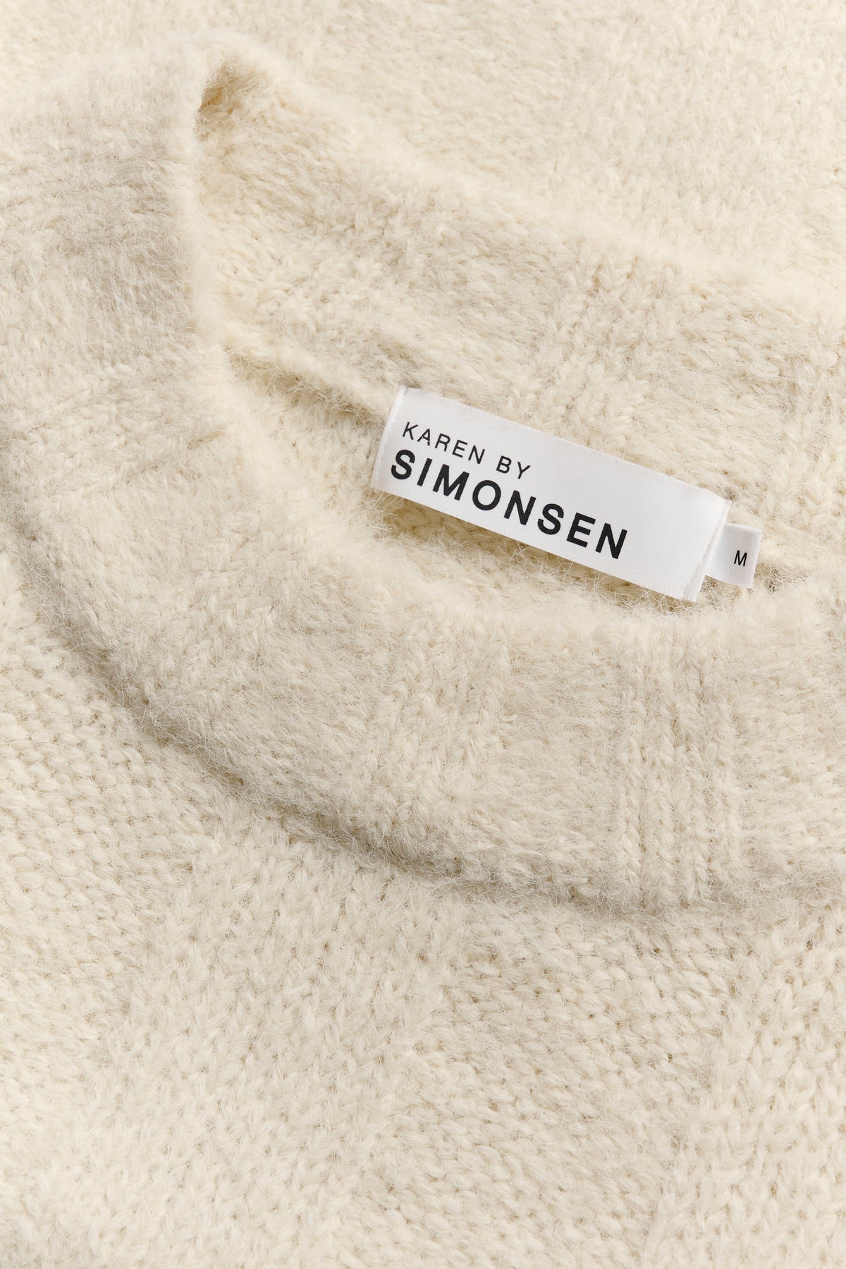 Karen By Simonsen LaraKB Prjónapeysa, Hvítur