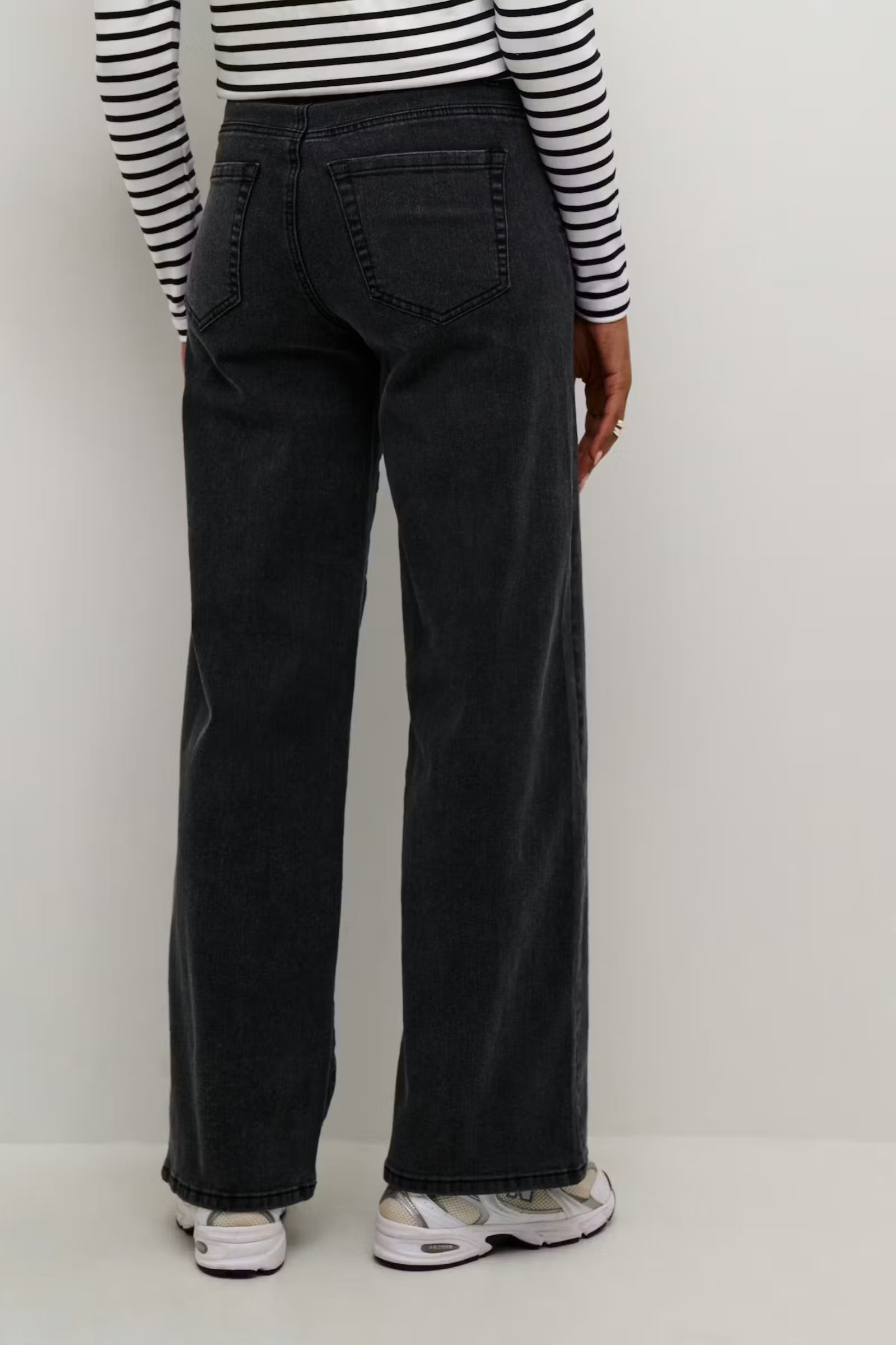 Karla HW Wide Gallabuxur