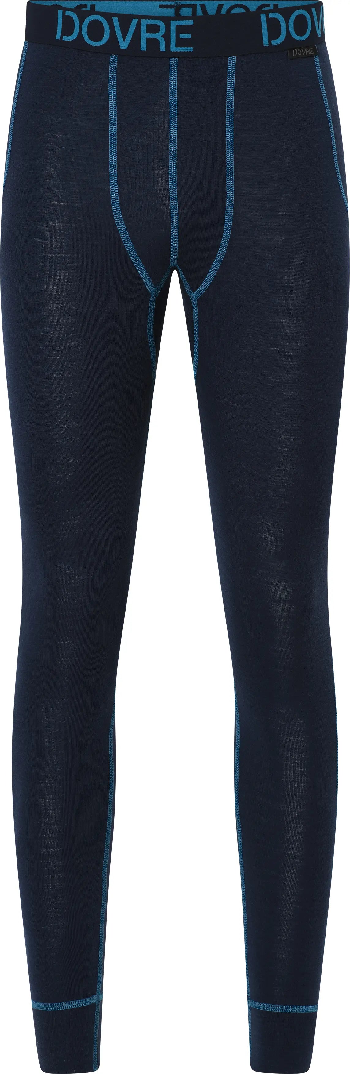 DOVRE Wool Long Johns (Navy)